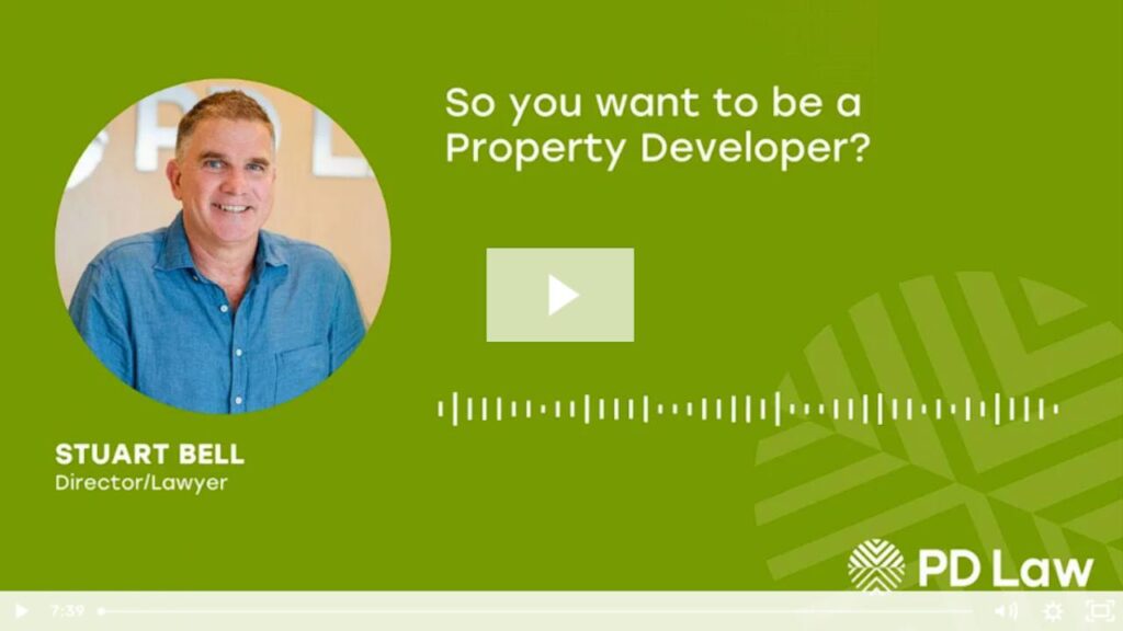 So you want to be a Property Developer?