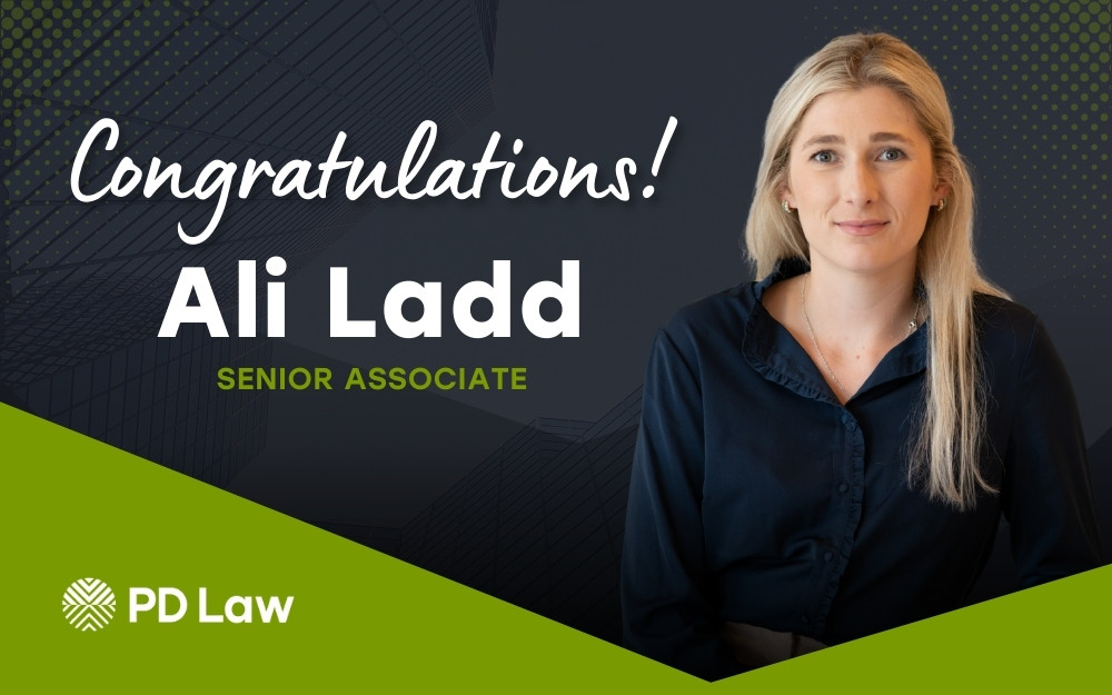 PD Law promotes Ali Ladd to Senior Associate